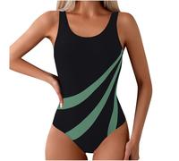 KUIH Women's One-Piece Swimsuits, One Piece Swimsuits for Women Swimwear with Bra Support Ladies Swimming Costumes Tummy Control Bathing Suit Sports Swimming Costume Full Coverage