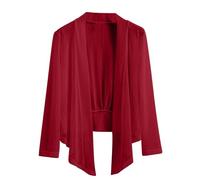 KUIH Women's Summer Cardigan Lightweight See Through Long Sleeve Cardigan Open Front Sheer Shrug Cardigans Outerwear Shawl Bolero Jacket Elegant Loose Thin Beach Cover Ups Women Blouses for Dress