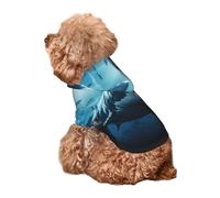 Kuilepa 3D Realistic Shark Print Dog Hoodie Security Dog Sweater Dog Clothes Dog Hoodie Sweatshirt for Small Medium Large Dogs (Xs-XXL)