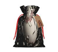 Kuilepa Baseball Breaking Glass Print Linen Burlap Bags With Gift Tags,Gift Bags Wedding Party,Christmas Birthday Presents For Party Home Supplies