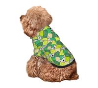 Kuilepa Cartoon Koala Bear and Leaf Print Dog Hoodie Security Dog Sweater Dog Clothes Dog Hoodie Sweatshirt for Small Medium Large Dogs (Xs-XXL)