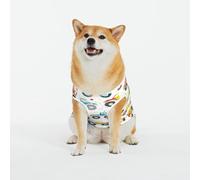 Kuilepa Cartoon Monster Trucks Print Dog Sweater Pullover Cold Weather Vest for Dogs Dog Sweatshirt Dog Jacket for Indoor and Outdoor Use