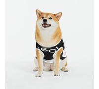 Kuilepa Cat Meow Print Dog Sweater Pullover Cold Weather Vest for Dogs Dog Sweatshirt Dog Jacket for Indoor and Outdoor Use