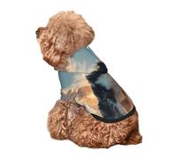 Kuilepa Cloud Border Collie Print Dog Hoodie Security Dog Sweater Dog Clothes Dog Hoodie Sweatshirt for Small Medium Large Dogs (Xs-XXL)