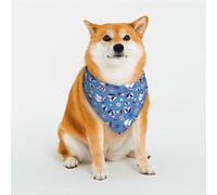 Kuilepa Colorful Sailing Ship Print Dog Bandana Birthday Gift Washable Bandana Scarf for Small to Large Dog Puppy Cat-Medium