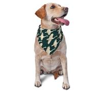 Kuilepa Flying Swans Print Dog Bandana Birthday Gift Washable Christmas Bandana Scarf for Small to Large Dog Puppy Cat