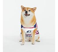 Kuilepa God Bless America Patriotic Star Print Dog Sweater Pullover Cold Weather Vest for Dogs Dog Sweatshirt Dog Jacket for Indoor and Outdoor Use