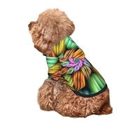 Kuilepa Hippie Style Print Dog Hoodie Security Dog Sweater Dog Clothes Dog Hoodie Sweatshirt for Small Medium Large Dogs (Xs-XXL)