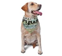 Kuilepa I Haven'T Been Everywhere But Its On My List Print Dog Bandana Birthday Gift Washable Christmas Bandana Scarf for Small to Large Dog Puppy Cat