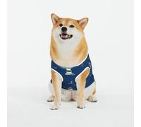 Kuilepa Lighthouses and Anchors Print Dog Sweater Pullover Cold Weather Vest for Dogs Dog Sweatshirt Dog Jacket for Indoor and Outdoor Use