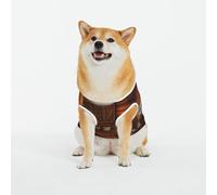 Kuilepa Log Cabin Inside Print Dog Sweater Pullover Cold Weather Vest for Dogs Dog Sweatshirt Dog Jacket for Indoor and Outdoor Use