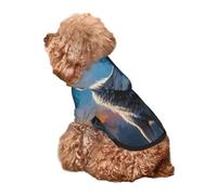 Kuilepa Lonely Night Sky Wolf Print Dog Hoodie Security Dog Sweater Dog Clothes Dog Hoodie Sweatshirt for Small Medium Large Dogs (Xs-XXL)