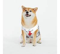 Kuilepa Moose Kissing Under Mistletoe Print Dog Sweater Pullover Cold Weather Vest for Dogs Dog Sweatshirt Dog Jacket for Indoor and Outdoor Use