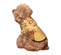 Kuilepa Not All Those Who Wander are Lost2 Print Dog Hoodie Security Dog Sweater Dog Clothes Dog Hoodie Sweatshirt for Small Medium Large Dogs (Xs-XXL)