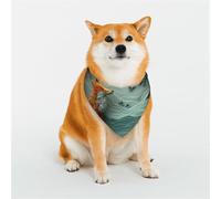 Kuilepa Paper Fox Crow Fantasy Print Dog Bandana Birthday Gift Washable Bandana Scarf for Small to Large Dog Puppy Cat-Medium