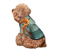 Kuilepa Paper Fox Crow Fantasy Print Dog Hoodie Security Dog Sweater Dog Clothes Dog Hoodie Sweatshirt for Small Medium Large Dogs (Xs-XXL)