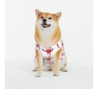 Kuilepa Red Bloody Scary Hands Print Dog Sweater Pullover Cold Weather Vest for Dogs Dog Sweatshirt Dog Jacket for Indoor and Outdoor Use