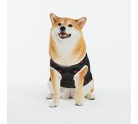 Kuilepa Red Poker Print Dog Sweater Pullover Cold Weather Vest for Dogs Dog Sweatshirt Dog Jacket for Indoor and Outdoor Use