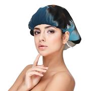 Kuilepa Silk Bonnet Satin Bonnet For Sleeping Women And Men,Double Layer Hair Bonnet For Curly Braids Hair(Playful Smile Cute Dog)