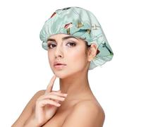 Kuilepa Silk Bonnet Satin Bonnet For Sleeping Women And Men,Double Layer Hair Bonnet For Curly Braids Hair(World Travel Map)