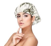 Kuilepa Silk Bonnet Satin Bonnet For Sleeping Women And Men,Double Layer Hair Bonnet For Curly Braids Hair(Wild West Desert With Cowboy)