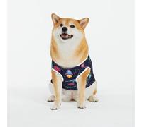 Kuilepa Space Dinosaur Print Dog Sweater Pullover Cold Weather Vest for Dogs Dog Sweatshirt Dog Jacket for Indoor and Outdoor Use