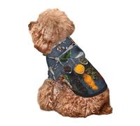 Kuilepa Various Herbs and Spices in Spoons Print Dog Hoodie Security Dog Sweater Dog Clothes Dog Hoodie Sweatshirt for Small Medium Large Dogs (Xs-XXL)