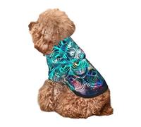 Kuilepa Watercolor Mandala Print Dog Hoodie Security Dog Sweater Dog Clothes Dog Hoodie Sweatshirt for Small Medium Large Dogs (Xs-XXL)