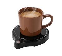 Kuiloapt 200W Coffee Mug Warmer for Desk (95~212 ℉), 5 Temperature Levels & 8-Hours Auto Shut Off Coffee Cup Warmer for Warming & Heating Coffee, Milk, Tea, Hot Chocolate, etc.(No Cup)(RD02, Black)