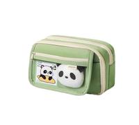KUILOESS Built in Multi-Layer Partitions Stationery Box for Schools Large Capacity Stationery Storage Bag OxfordCloth Pencil Case