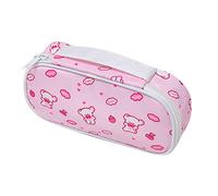 KUILOESS Colorful Canvas Storage Bag Large Capacity Marker Pencil Case Simple Stationery Bag Holder Forddle School Office Student Girls Women Adult Teens/B/One Size