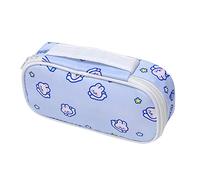KUILOESS Colorful Canvas Storage Bag Large Capacity Marker Pencil Case Simple Stationery Bag Holder Forddle School Office Student Girls Women Adult Teens/a/One Size