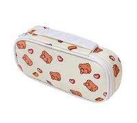 KUILOESS Colorful Canvas Storage Bag Large Capacity Marker Pencil Case Simple Stationery Bag Holder Forddle School Office Student Girls Women Adult Teens/D/One Size