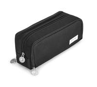 KUILOESS Large Pencil Case, Big Capacity Pencil Cases with 3 Compartments, School Supplies Stationery Storage Organizer for Girls Boys Students Adults