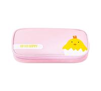 KUILOESS Pencil Case for Students Large Capacity Pen Maker Pencil Bag Office Organizer Durable Multifunctional Pencil Bag/Pink/One Size