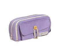 KUILOESS Plicity Stationery Box Fabric Multiple Compartments 2. Multiple Compartments for Classified Storage Cloth Pencil Case