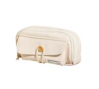 KUILOESS Plicity Stationery Box Fabric Multiple Compartments 2. Multiple Compartments for Classified Storage Cloth Pencil Case