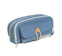 KUILOESS Plicity Stationery Box Fabric Multiple Compartments 2. Multiple Compartments for Classified Storage Cloth Pencil Case