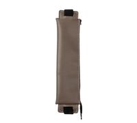 KUILOESS PU Leather Pen Holder, Zippered Pencil Holder Pen Sleeve Case with Elastic Bands for Notebook Planner Journal Notepads