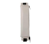 KUILOESS PU Leather Pen Holder, Zippered Pencil Holder Pen Sleeve Case with Elastic Bands for Notebook Planner Journal Notepads