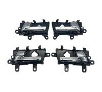 Kuiofek Car Door Inner Handle Auto 4Pc Car Interior Door Handle 1 Set Chrome for Kia for Optima 11-13 K5 11-18 82610-2T010 82620-2T010 Auto Parts