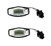 Kuiofek Car Number Plate Light Licence LED License Plate Light Canbus Rear Number White Lamp For Accord For Odyssey For Civic For Sedan For City License Plate Number Light