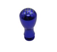 Kuiofek Gears Shifter Universal 5-Speed Manual Gear Shift Head Aluminum Alloy to Refit The Car with(Blue)
