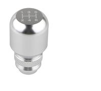 Kuiofek Gears Shifter Universal Car Gear Shift Knob Gear Stick Manual Shifter Lever Retractable Adjustable Length Gear Head Aluminum Alloy Gear Head(Silver)