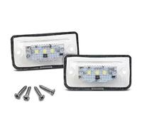 Kuiofek Number Plate Light For Benz For CLK-Class For C209 For W209 2 Pieces License Plate Light Number Lamp A2308200166, A2308200256 License Plate Lamp