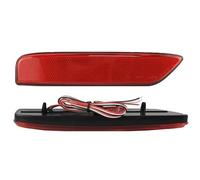 Kuiofek Reflector Rear Bumper For Mitsubishi For Delicr For Mini Car 2Piece LED Rear Bumper Reflector Lights Braking Lamp Fog Warning Stop Light