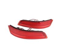 Kuiofek Reflector Rear Bumper For Toyota For Corolla 2x Red Rear Bumper Reflector LED Stop Brake Light
