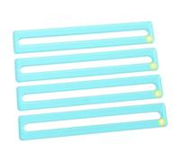 KUIRAN Mahjong Line Finder, 4 Pack Bright Mahjong Rules Helper Reader, Beginner-Friendly Mahjong Accessories, for Players - Green
