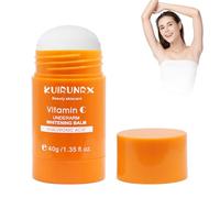 KUIRUNRX® Vitamin C Lightening Balm, Underarm Sweat Cream, Armpit Odor Cream, Corrector for Dark Spots, Brightens the Skin and Nourishes the Skin for Elbows (40G)