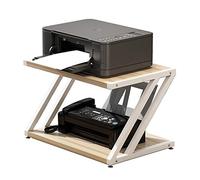 KUISDEYI Desktop Multifunction Printer Stands Storage Rack Desktop Organizer for Printer Copier Microwave Oven Potted Plants，2-Tier Printer Stand(A,S size)